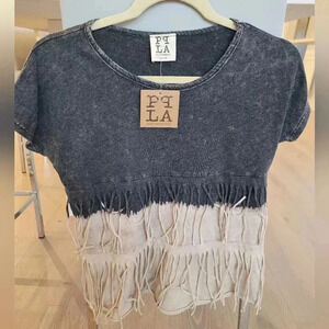 Fringe cotton top 